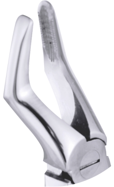 Extracting Forceps Klein Upper Roots 10cm Diamond Tip