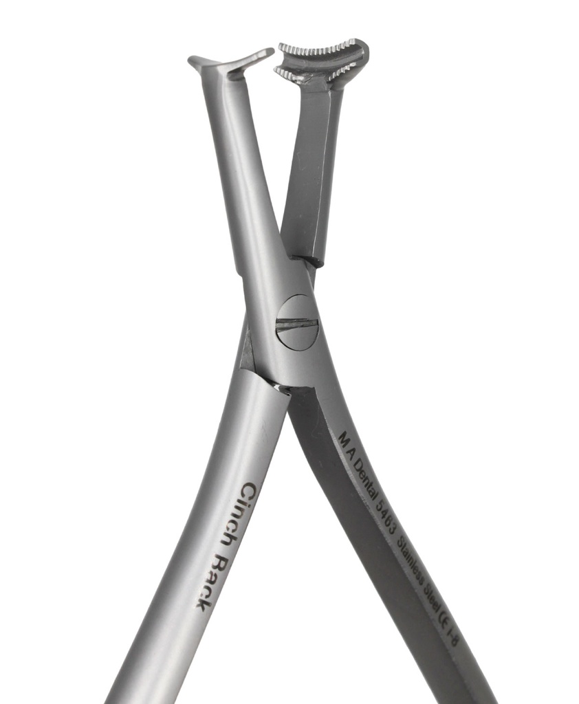 Hammerhead NiTi Cinch Back Pliers max 0.64mm .025″ Wire