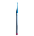 Micro Elevator Curved 2.5mm  Blue Plasma Tip Serrated