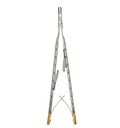 Needle Holder Castroviejo Barraquer Curved wire 5-0, 6-0, 7-0 15cm (TC)