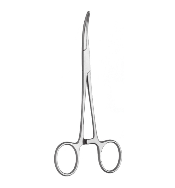 Forcep Hemostatic Curved 14cm 