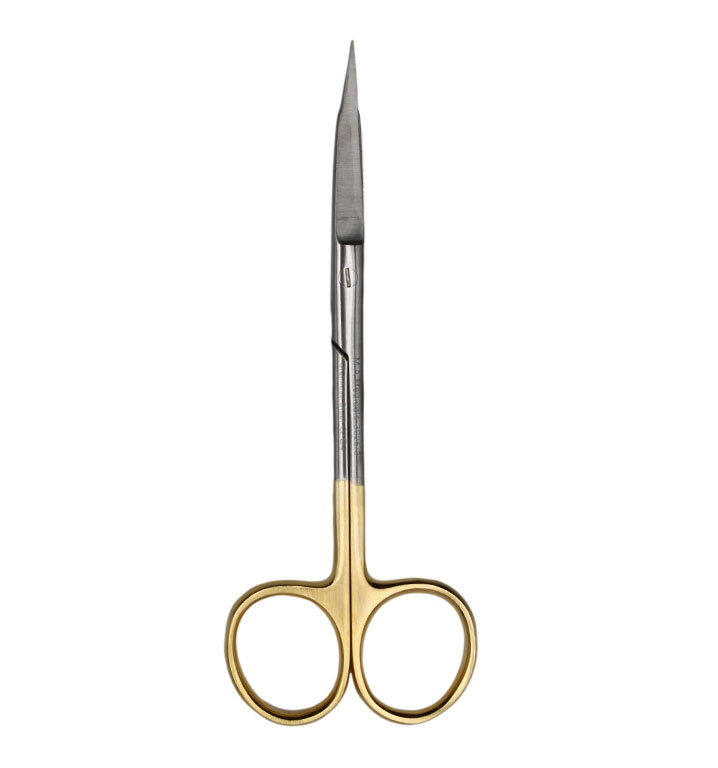 Scissor (TC) Goldman-Fox Straight 13cm Gold