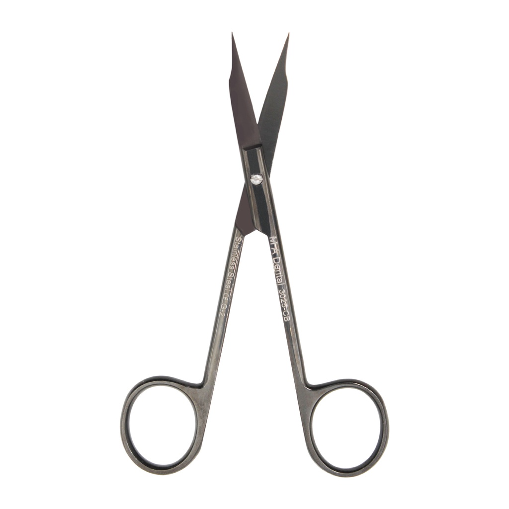 Goldman fox scissor TC (Curved, Black titanium coated)