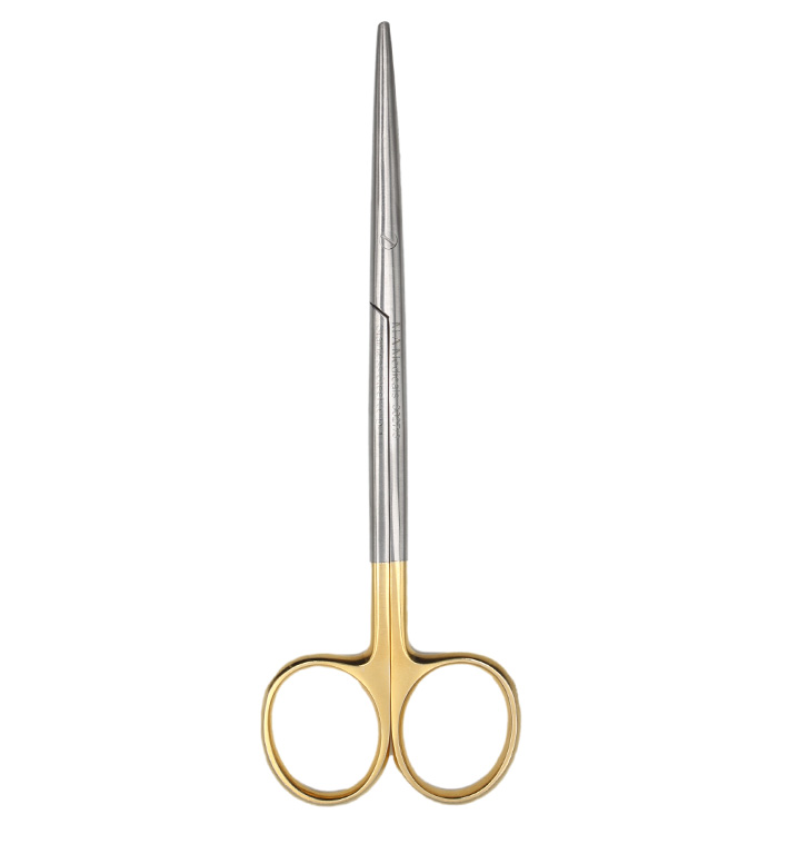 Scissor (TC) Metzenbaum Straight 14.5cm Gold