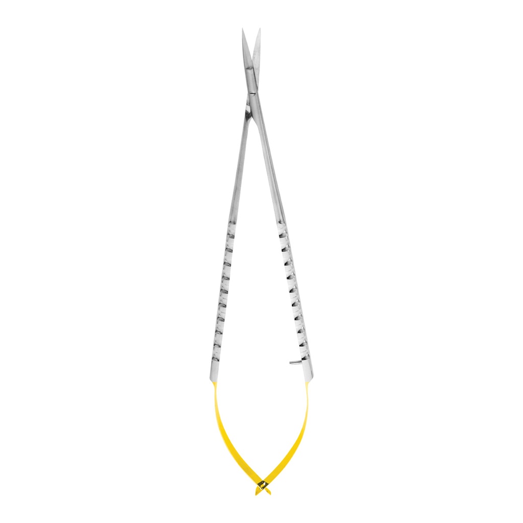 Micro Scissor (TC) Micro Castroviejo Scissor Straight 15cm Gold