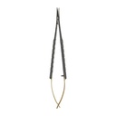 Micro Scissor (TC) Castro Scissor Curved Tungsten Gold