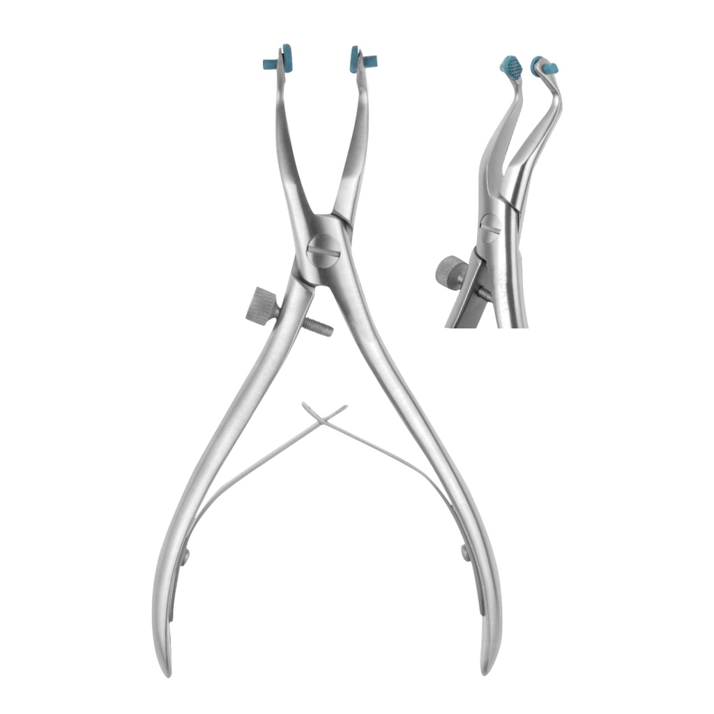 Crown Remover Pliers for Incisors  with Rubber Retentive 14cm