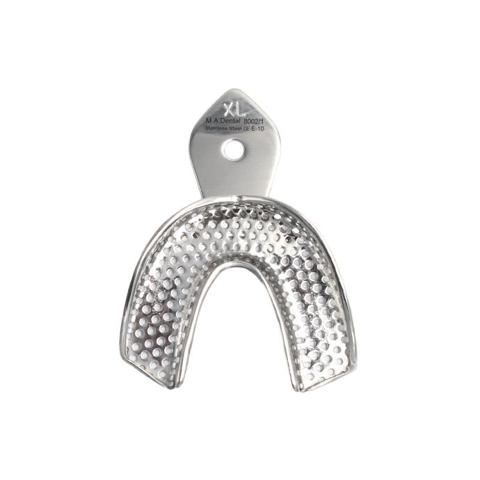 Perforated with retentions rim XS (Upper jaw)