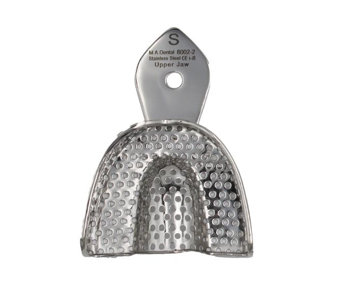 Impression Tray  Rimlock Perforated Upper Jaw  Fig.1 Small