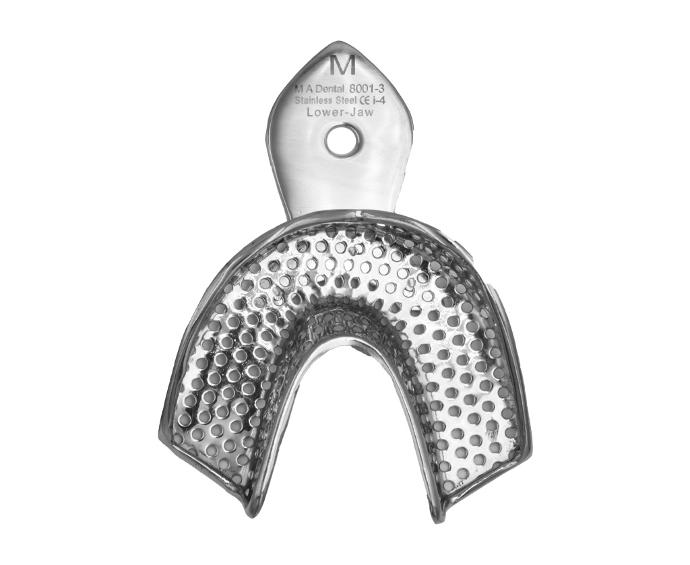 Impression Tray Perforated  M (Upper jaw)