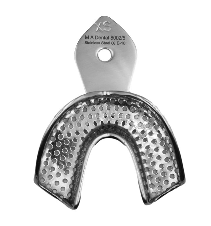 Impressiontray perforated with retentions rim XL (Upper jaw)