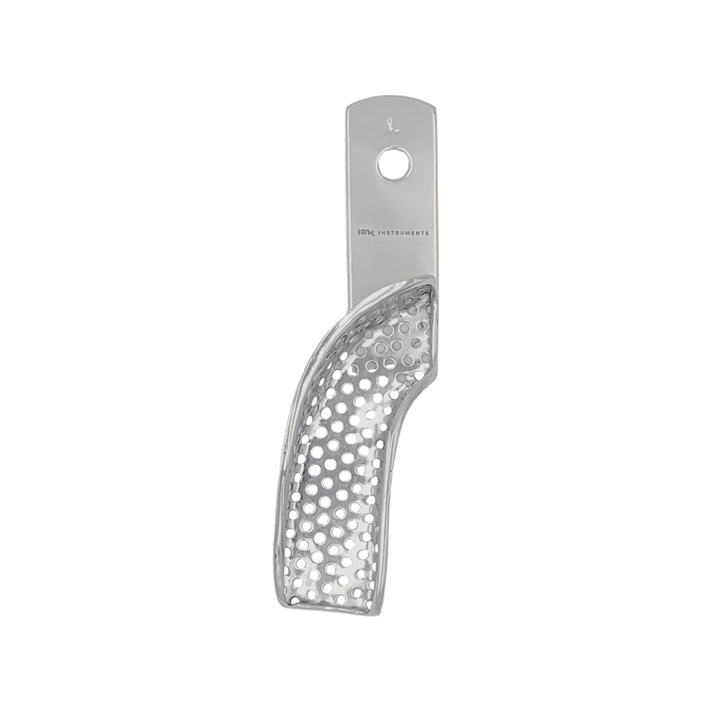 Impression tray, Perforated with retentions rim (For right)