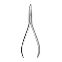 Pliers for Fragments of Root Canal Curved 14cm