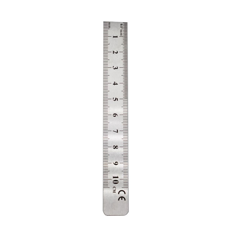 Single use ruler 10cm