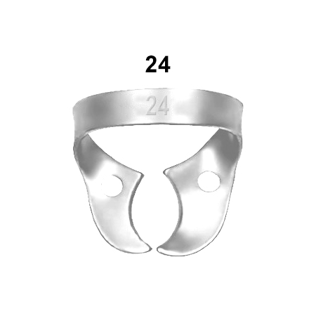 kofferdam klamme, Universal: 24