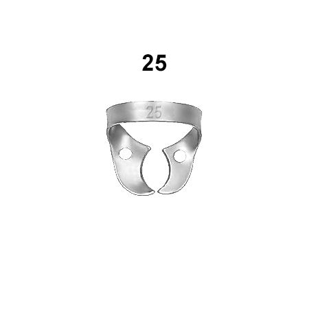 kofferdam klamme, Universal: 25