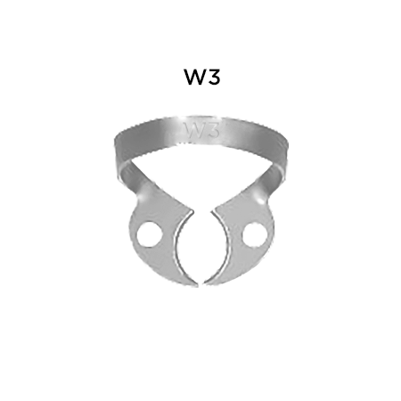 Fig.W3 Flat Narrow Jaws for Small Lower Molars Teeth: 17-18-19-30-31-32