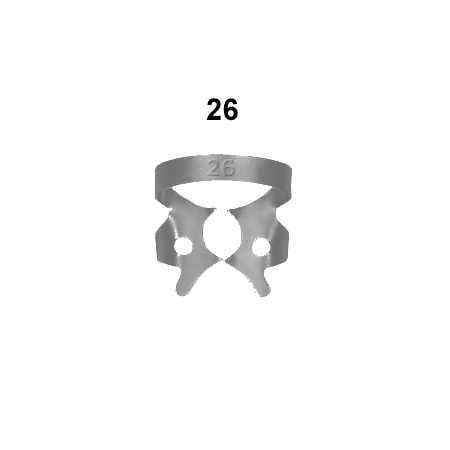 Fig.26 Slightly reversed  Festooned Jaws for Small Lower Molars Teeth: 17-18-19-30-31-32