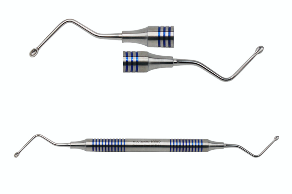 Hemingway Curette 2.5mm Anatomical Hollow Handle 10mm
