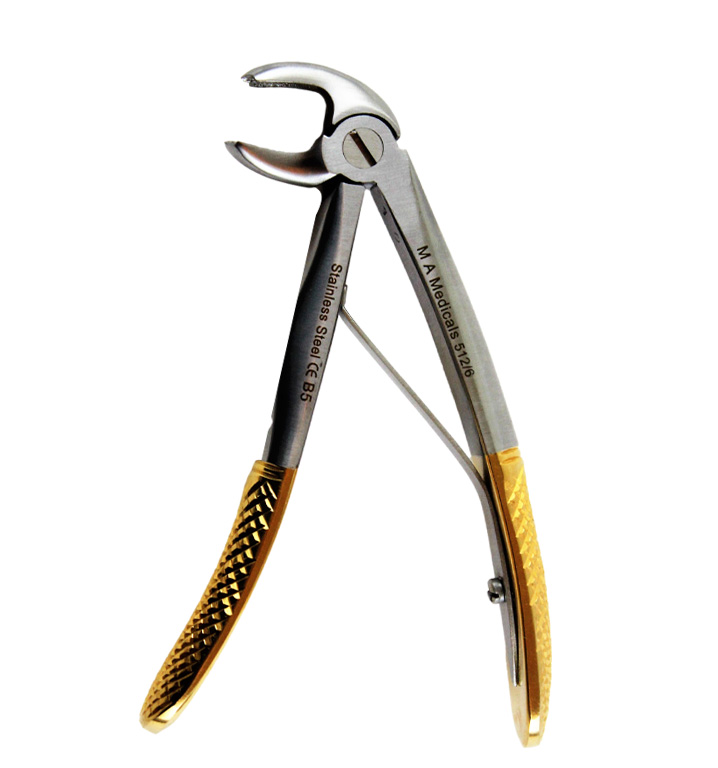 Extracting Forceps Klein Lower Molars 10cm Diamond Tip