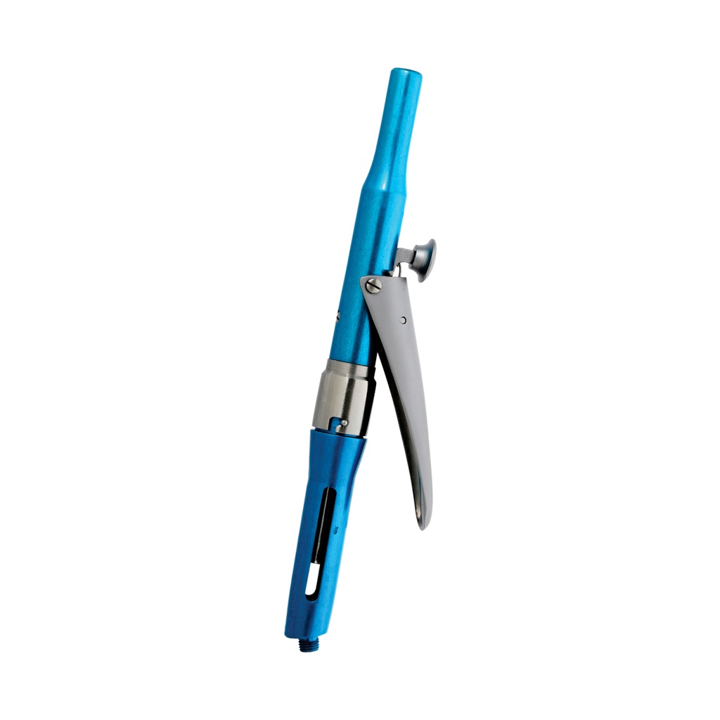 Syringe Stainless Steel 1.8ml EU Needle Blue Plasma