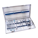 Surgical Kit Set of 21 Stainless Steel Tray