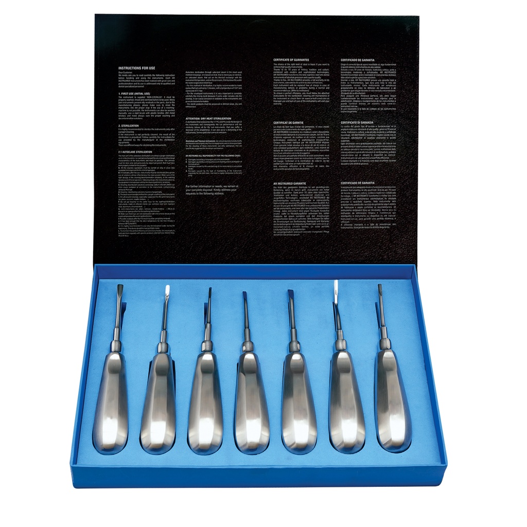 Root Elevator Luxators Set of 7