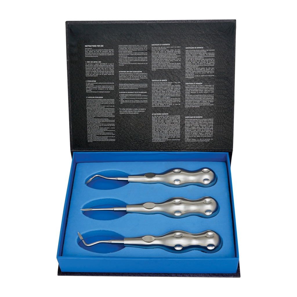 Heidbrink Set of 3 Round Handle