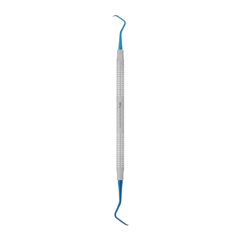 Mc Call  Scaler Fig. 13/14 Titanium/Plasma Blue Solid Handle 6mm 
