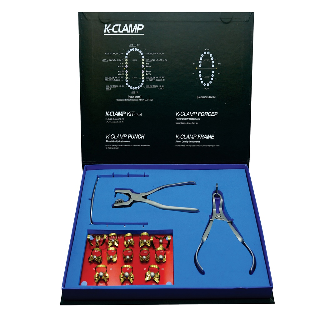 Rubber Dam Kit Set of 17