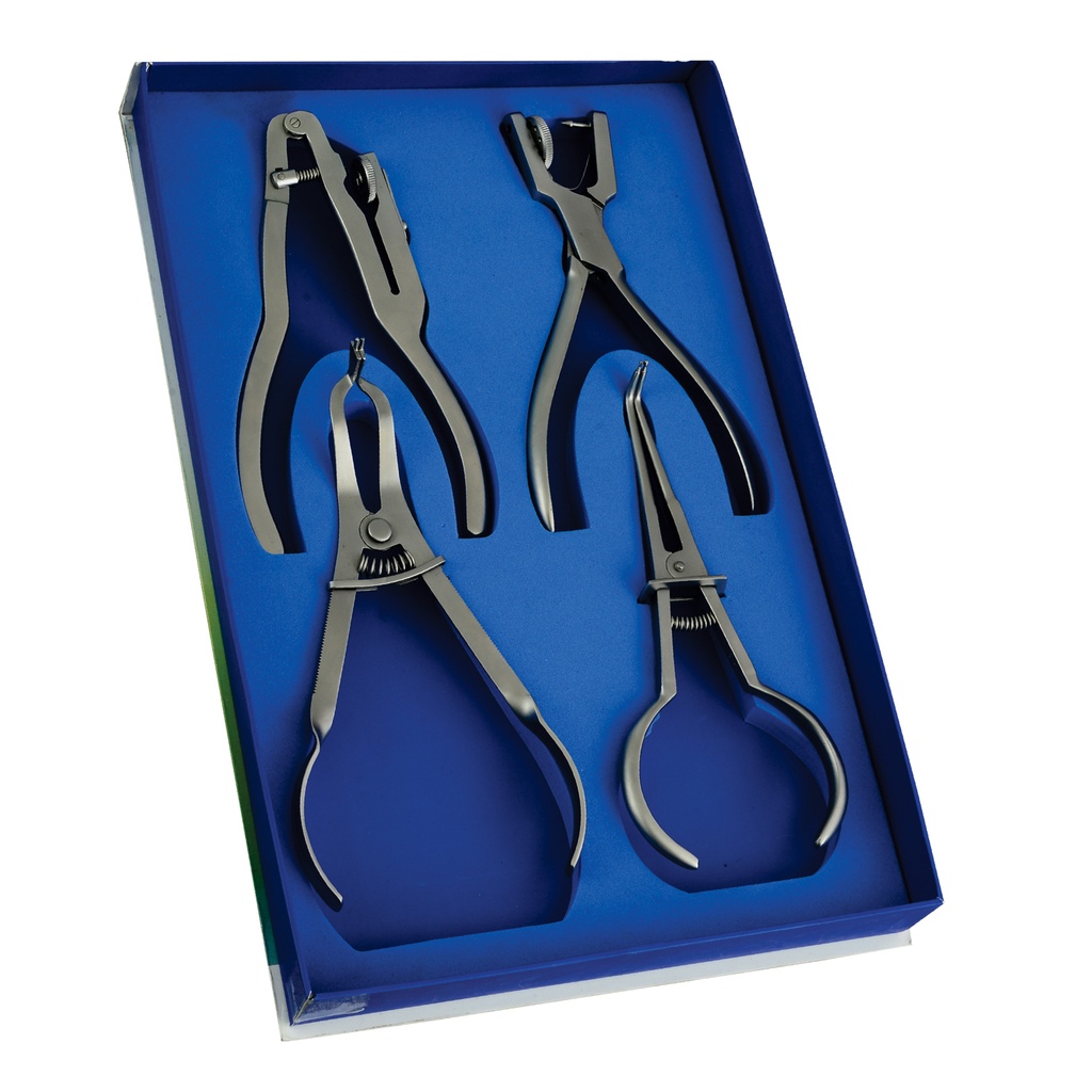 Rubber Dam Punches Set of 4