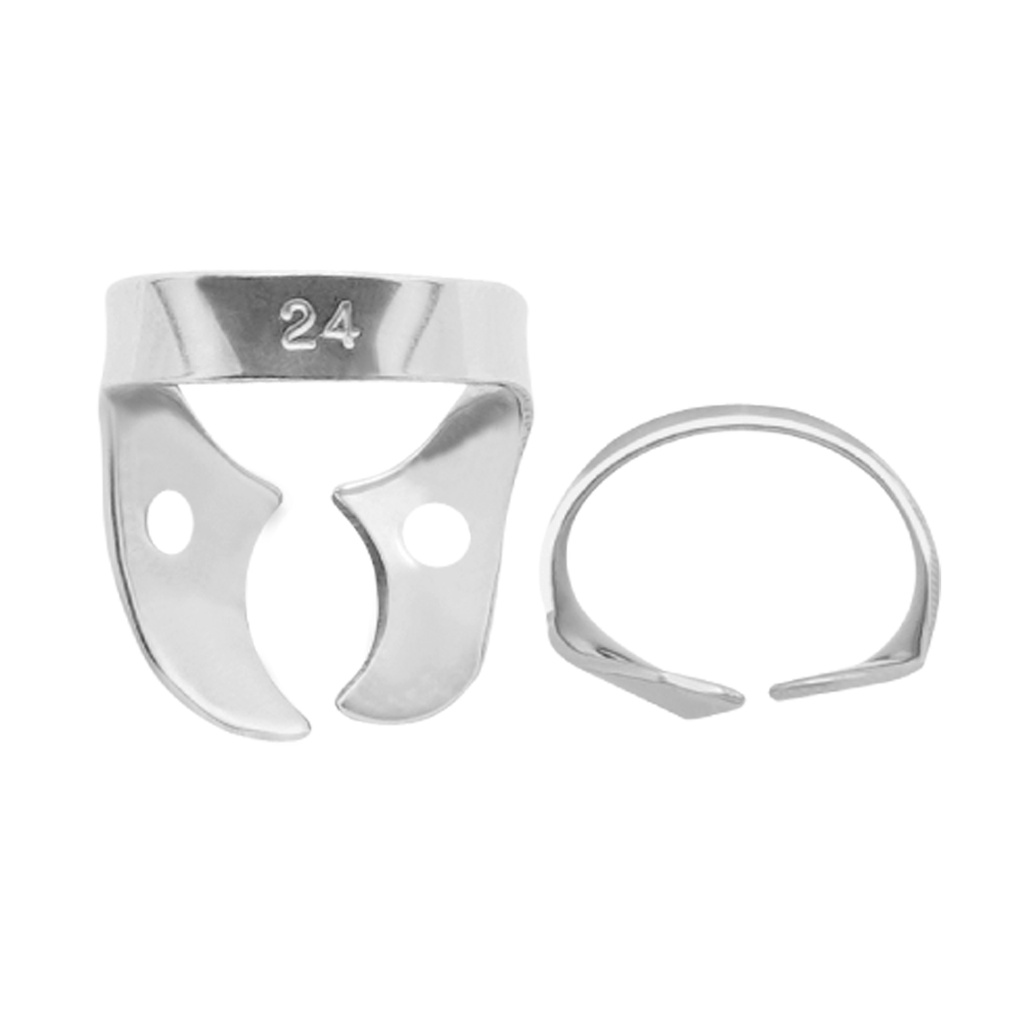 Fig.24 Flat Jaws for Upper Right and Lower Left Molars Teeth: 1-2-3-17-18-19