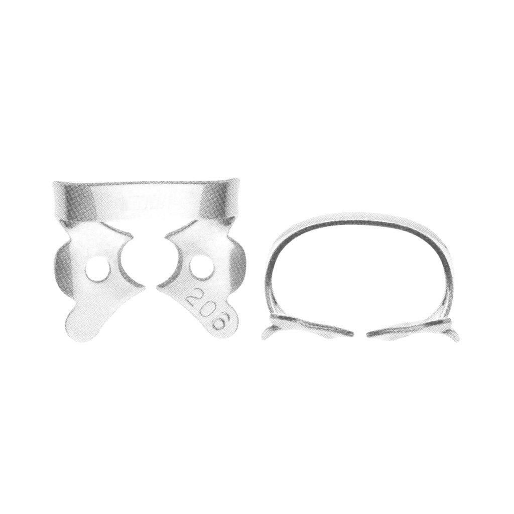 Fig.206 Festooned Jaws for Premolars Tooth: 4-5-12-13-20-21-28-29