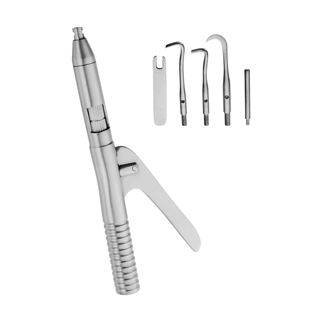 Crown Remover Automatic Complete with 3 Tips & 2 Mounting Tips