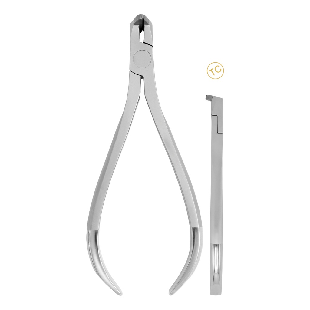 Distal End Cutter With Hold max 0.56mmx0.71mm .022″x.028″ Wire (TC)