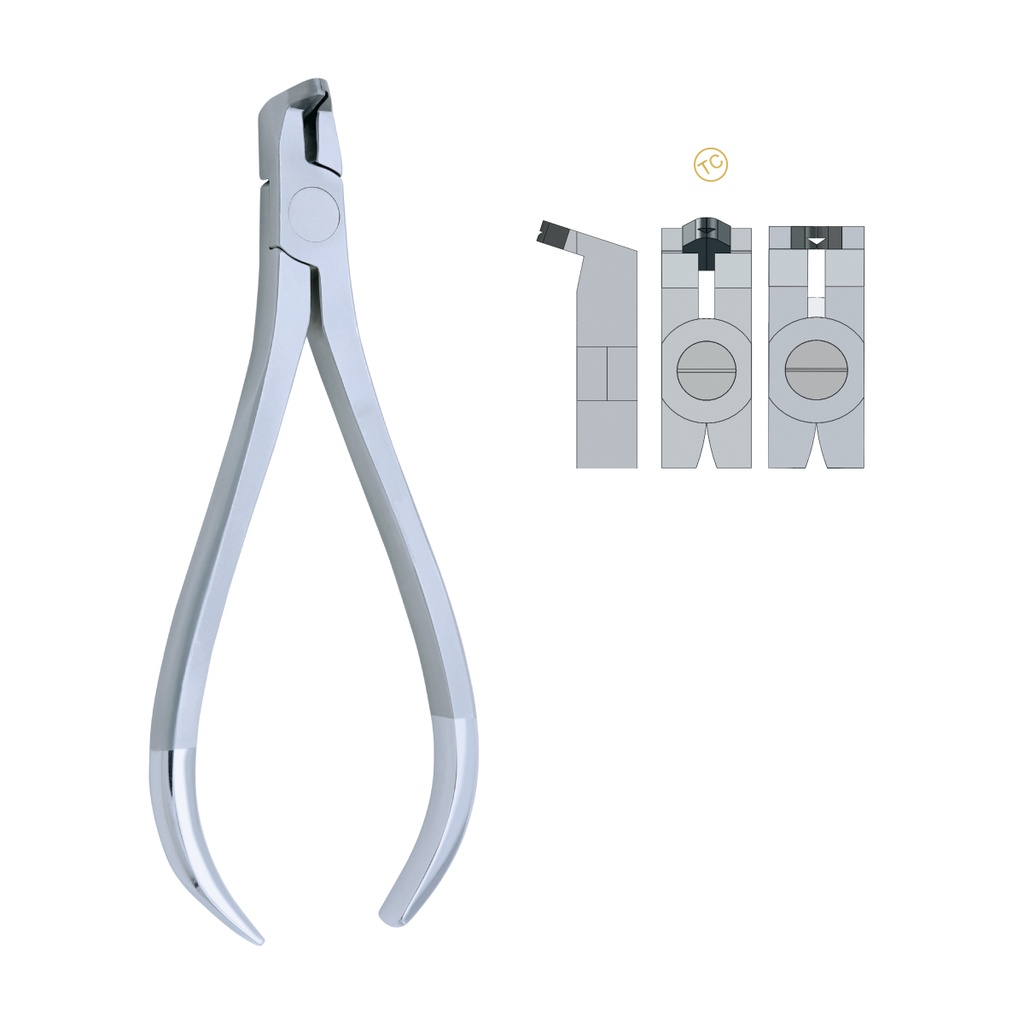 Flush Cut with Hold Round Wire:min 0.30mm max 0.41mmx0.55mm .016″x.021″  (TC)