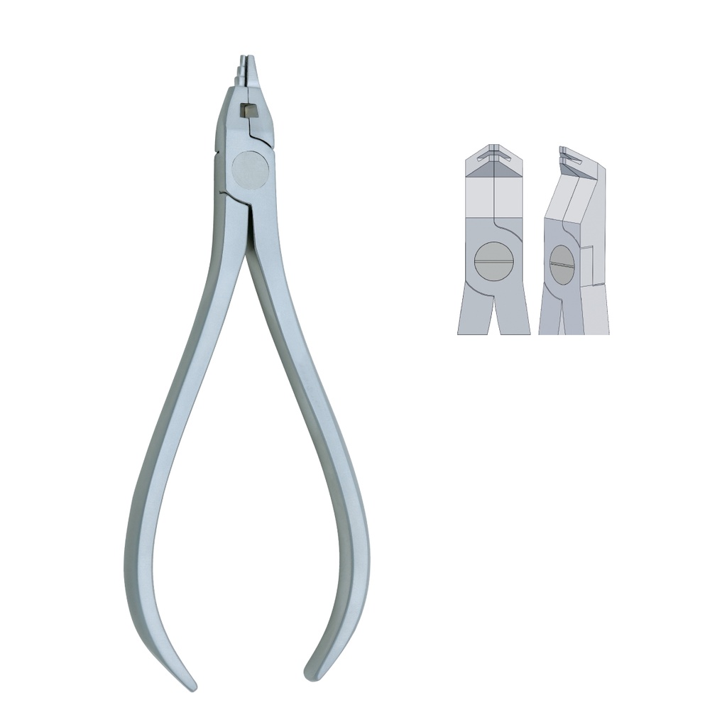 Ball Hook Crimping Plier Angled