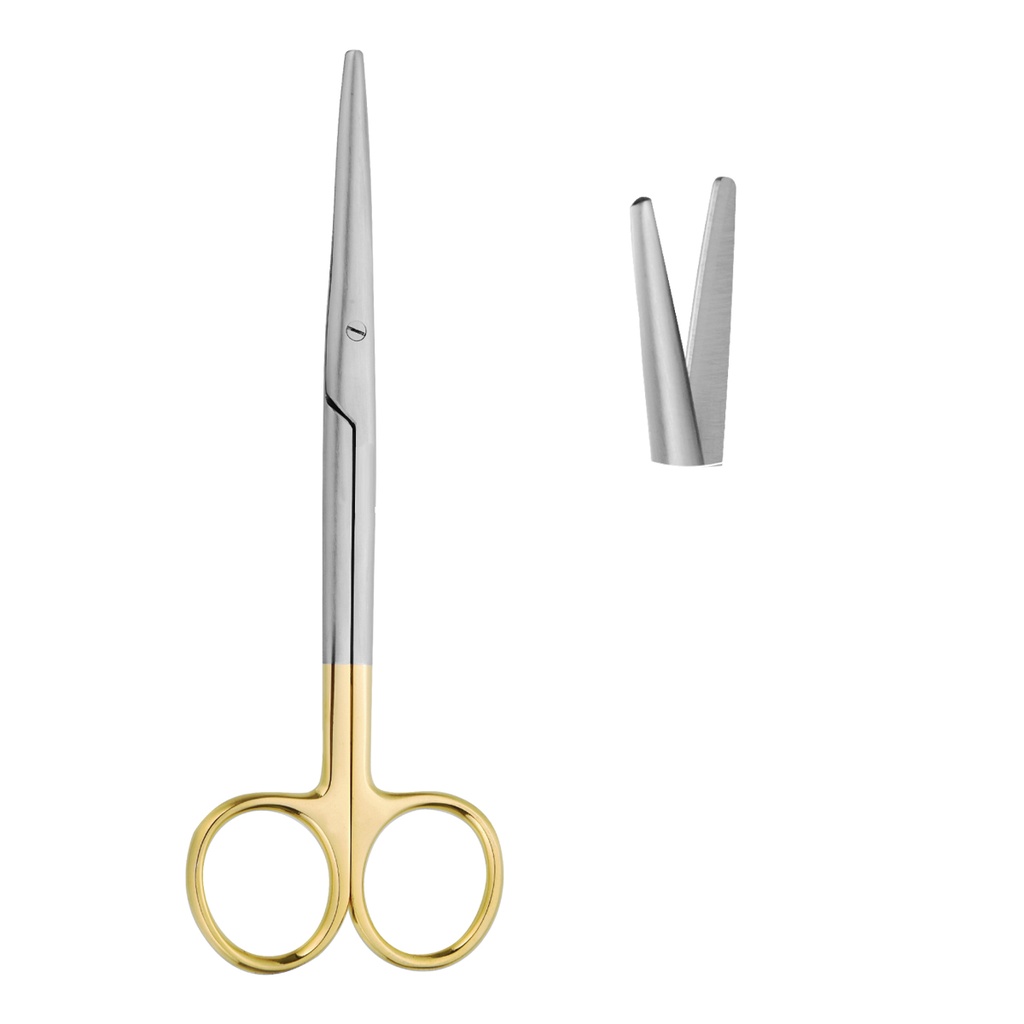 Scissor (TC) Metzenbaum Straight 14.5cm Gold
