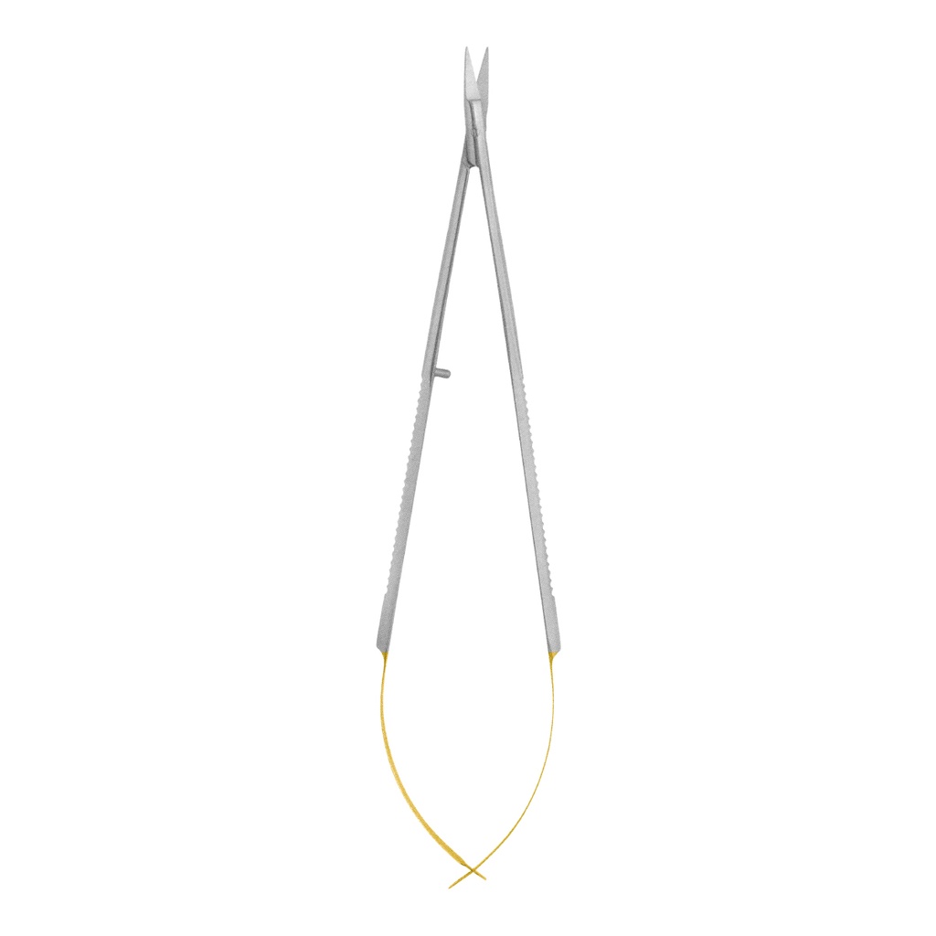Micro Scissor (TC) Jacobson Straight 15.5cm Gold