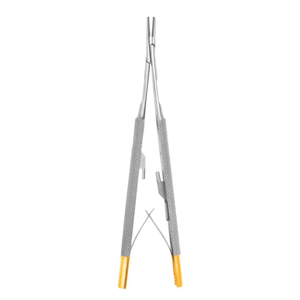 Needle Holder Castroviejo Barraquer Curved wire 5-0, 6-0, 7-0 15cm (TC)