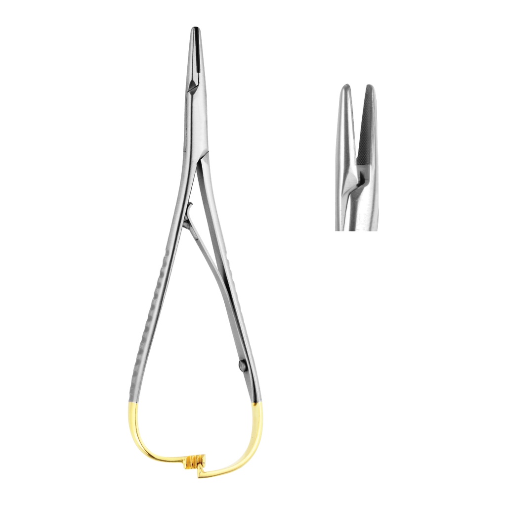 Mathieu Straight wire 2-0,3-0, 4-0 17cm (TC) Gold