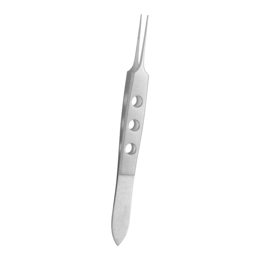 Bishop Hartman Tweezer Serrated 9cm