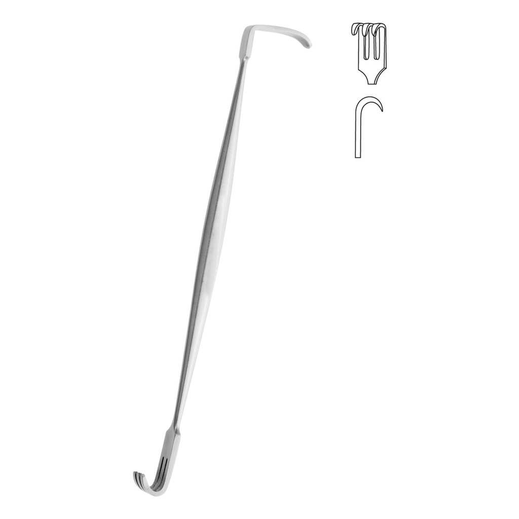 Retractor Sharpe Senn-Miler 5x20mm