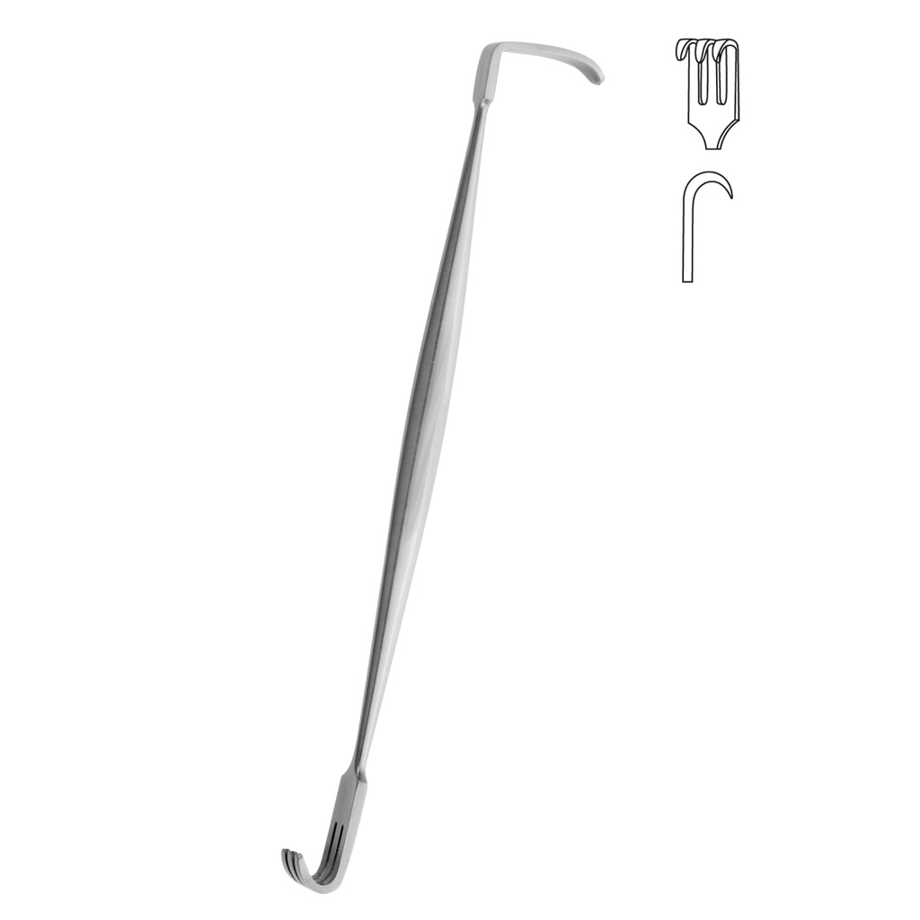 Retractor Blunt Senn-Miler 5x20mm