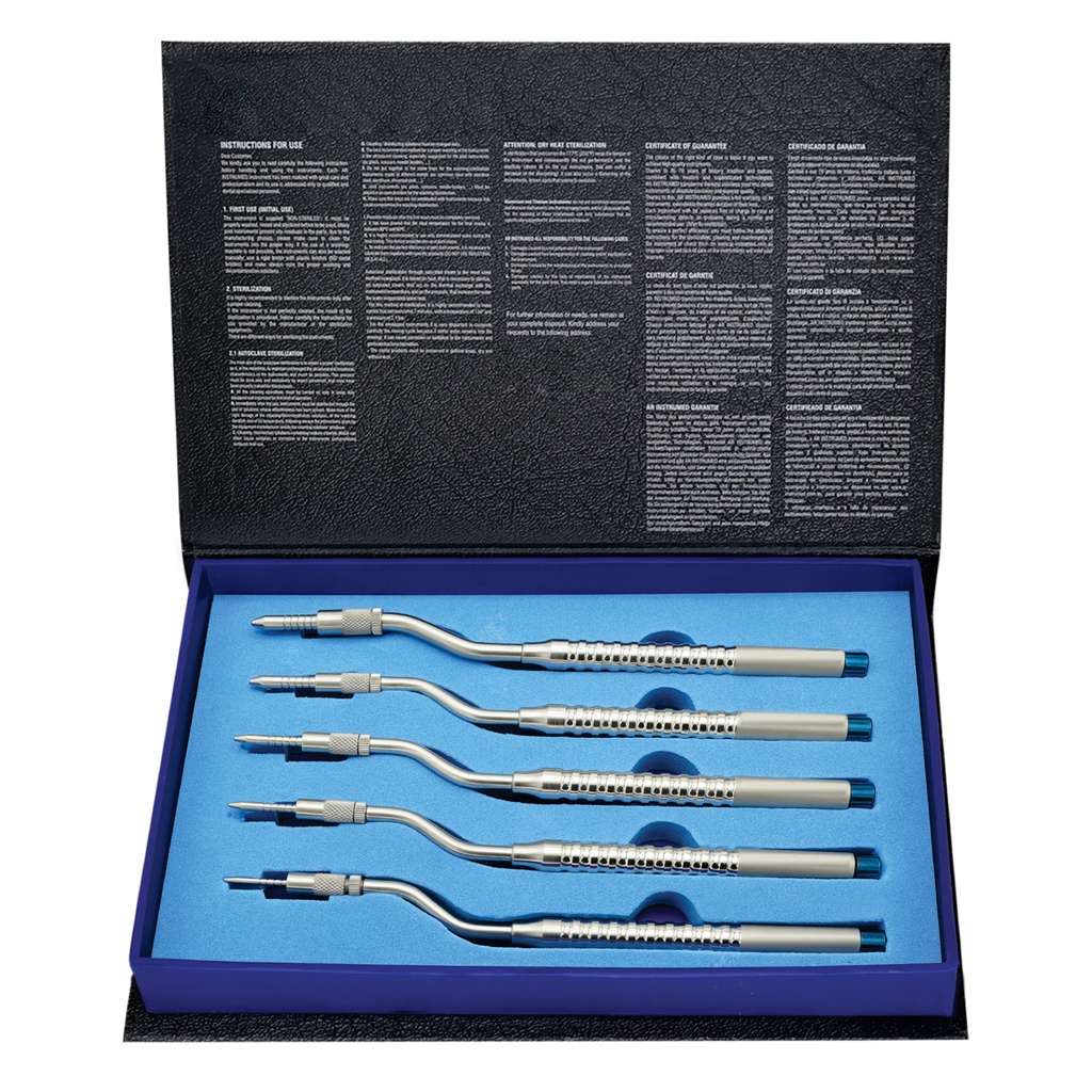 Osteotome Convex Cvd Set of 5