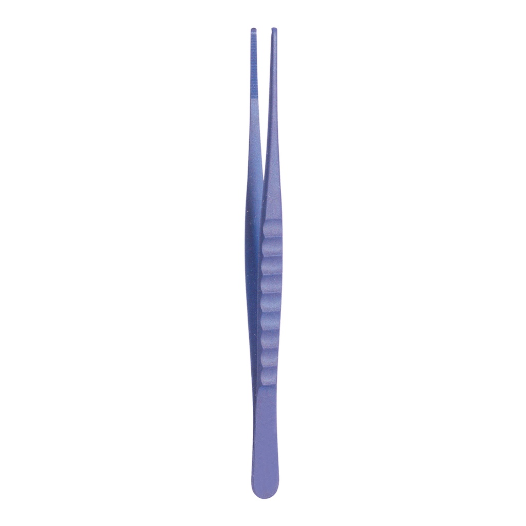 Tweezer For Pin & Abutments Titanium Blue Straight