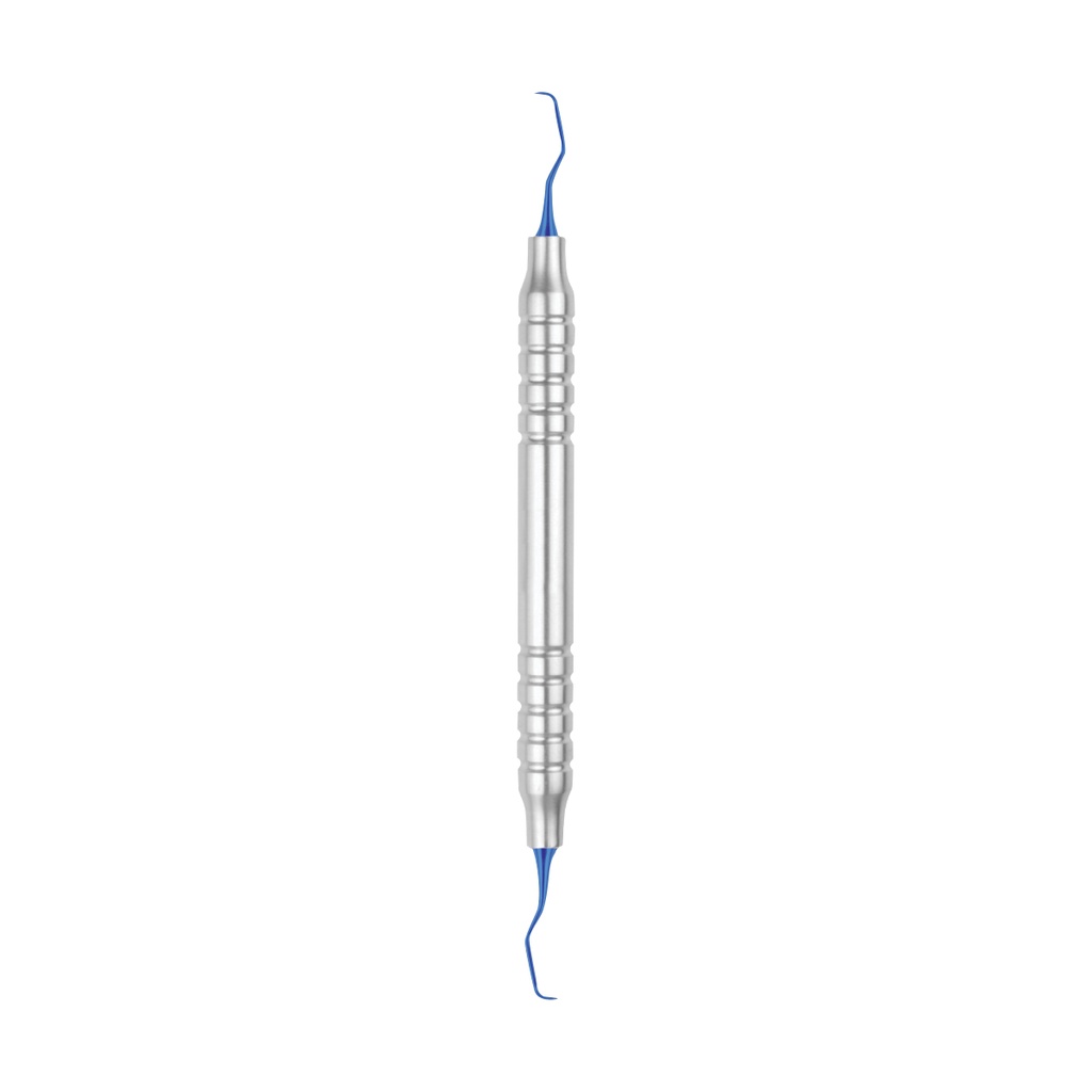 Curette Gracey 5-6 with Titanium  Blue Coating 175mm Hollow Handle 10 mm  