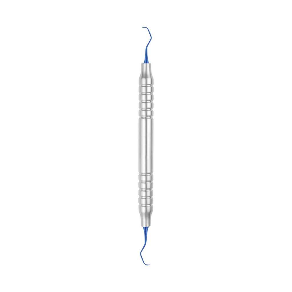 Curette Gracey 7-8 with Titanium  Blue Coating 175mm Hollow Handle 10 mm  
