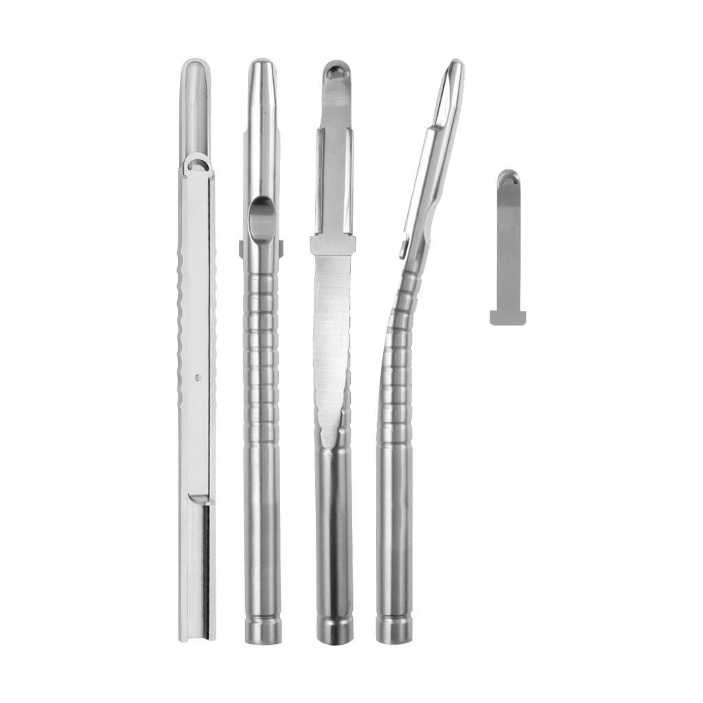 Bone Scraper Curved 15.5cm