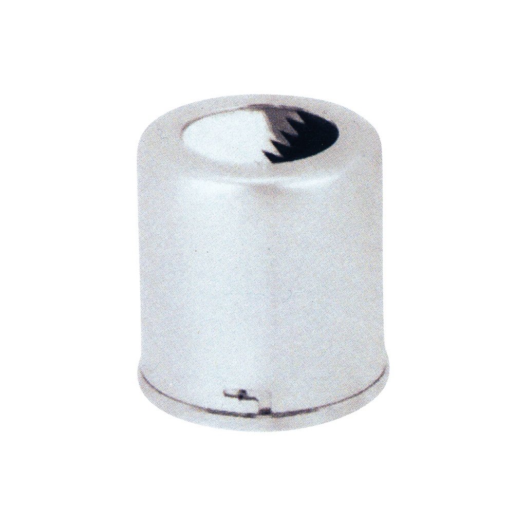 Waste Container Silver ø 70 x 75mm